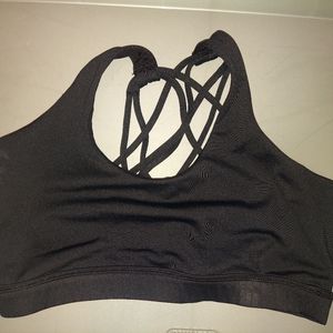 CVG Black Sports Bra